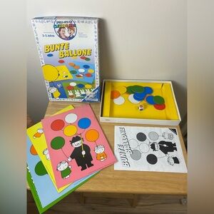 Bunte Ballone German Children’s Color Matching Board Game‎ VTG Ravensburger